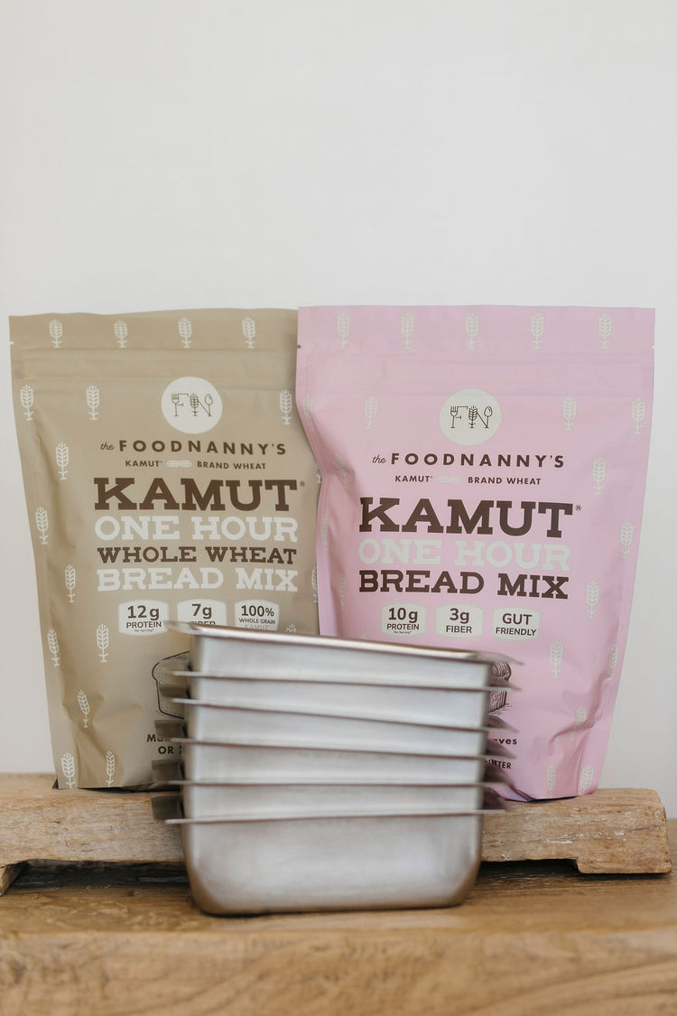 Kit, Kamut 1 Hour Bread Mix Bundle, Original & Whole Wheat