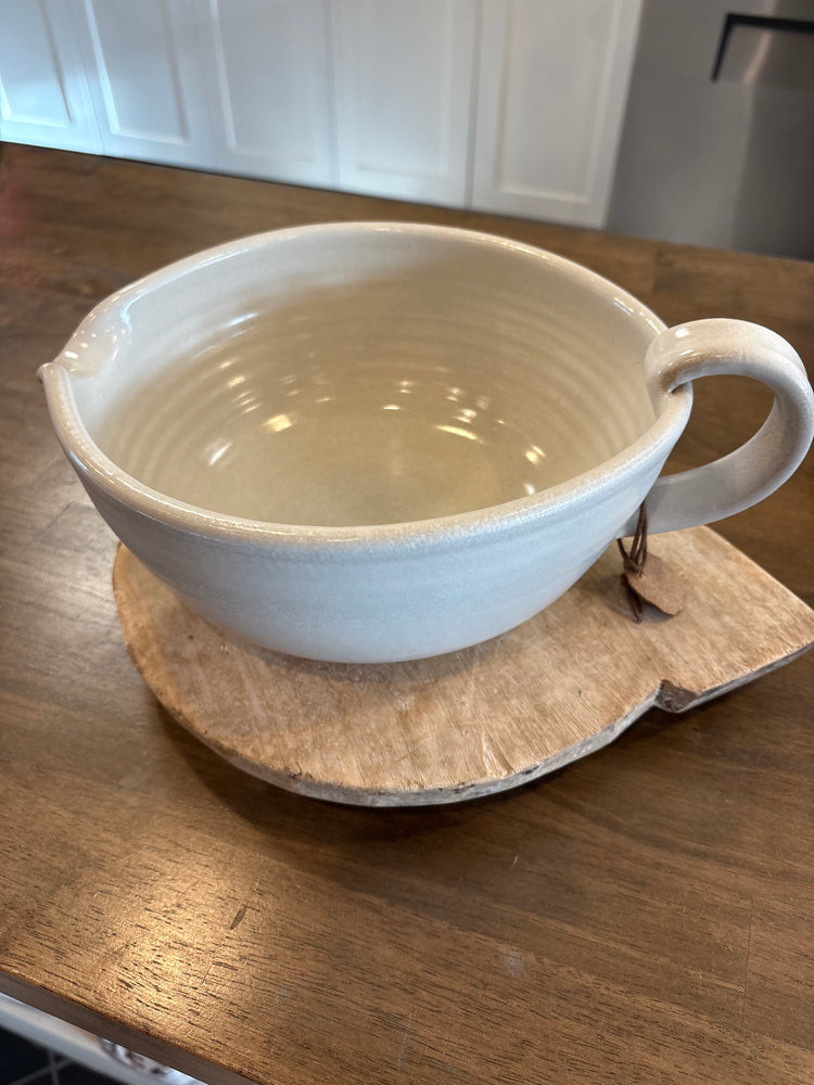 FN Batter Bowl, Rustic White