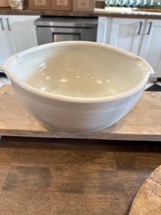 FN French Bowl, Rustic White