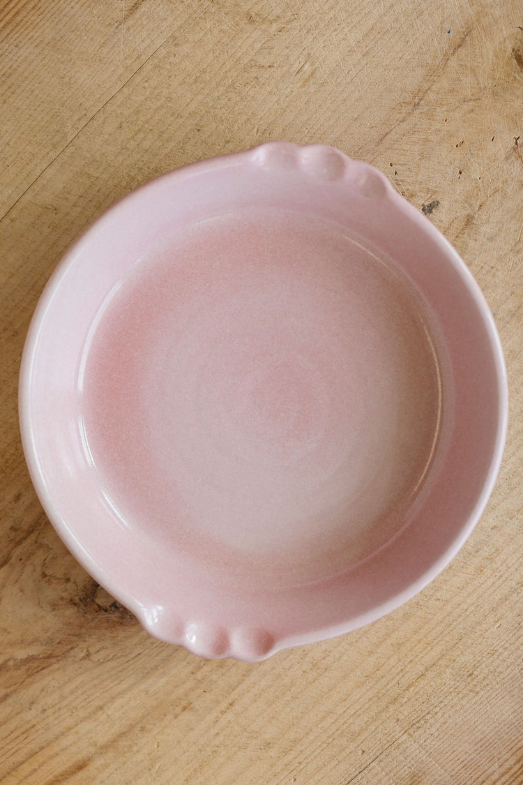 FN Bordeaux Pie Dish, Pink