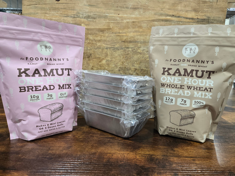 Kit, Kamut 1 Hour Bread Mix Bundle, Original & Whole Wheat