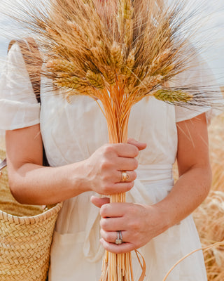 Ring, Food Nanny Stacked (Gold)