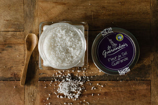 Fleur de Sel Finishing Salt Glass Jar