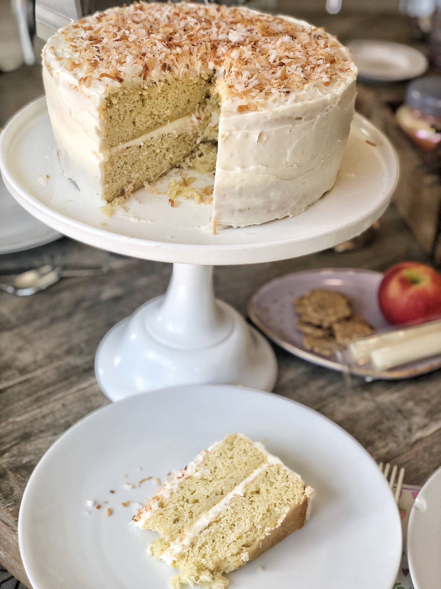 Coconut Kamut Cake