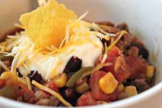 Beef and Bean Taco Soup