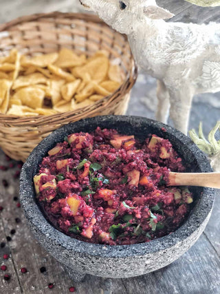 Christmas Cranberry Avocado Salsa