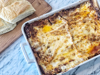 Lasagna Bolognese With Bechamel Sauce