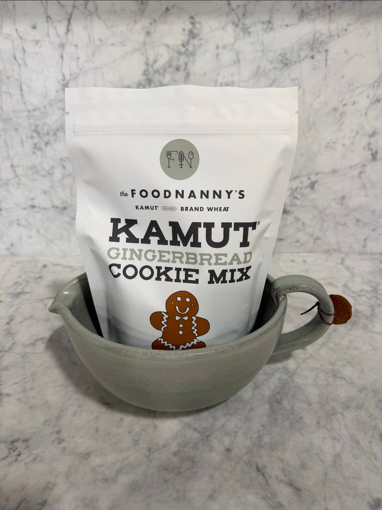 Bundle, Gingerbread Cookie Mix & Rustic Green Batter Bowl