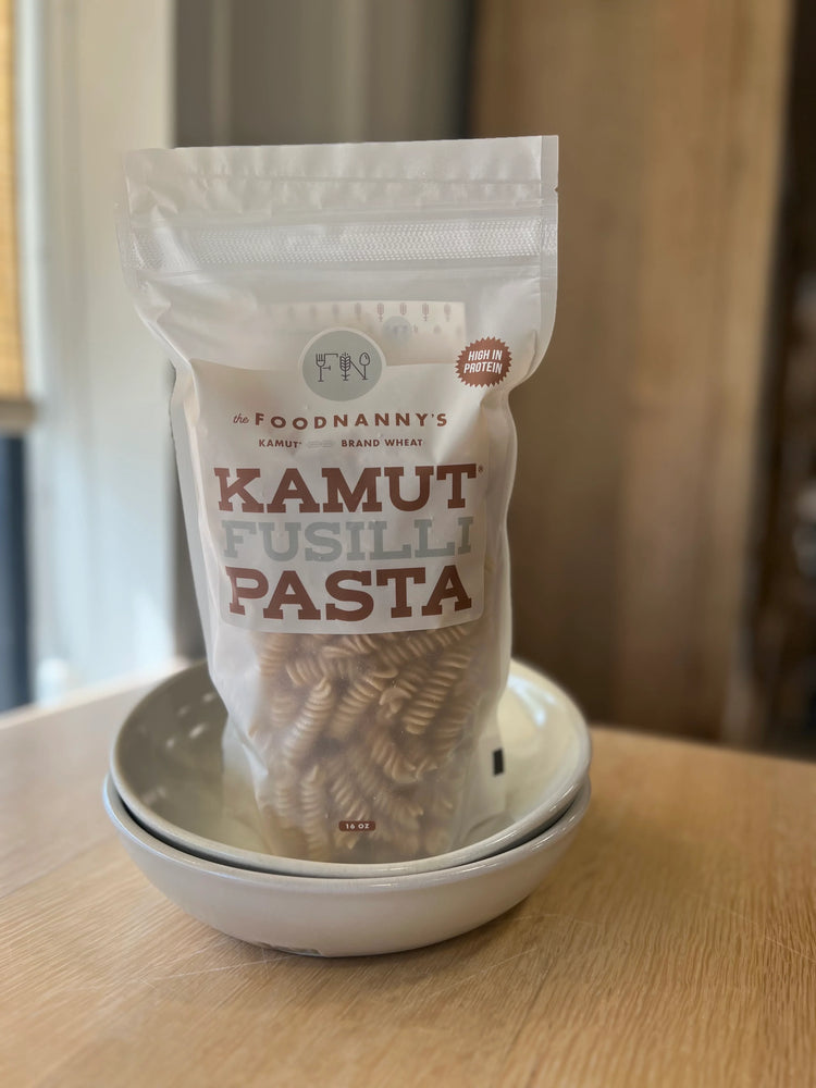 Bundle, Kamut Pasta & 2 Rustic White Pasta Bowls