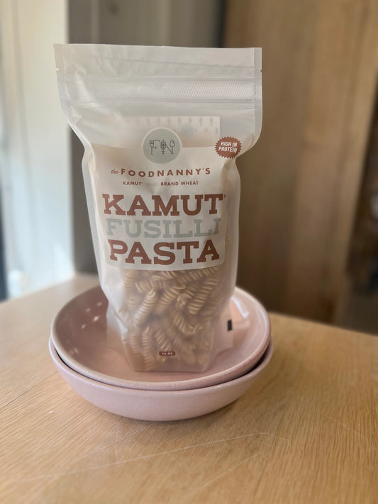 Bundle, Kamut Pasta & 2 Pink Pasta Bowls