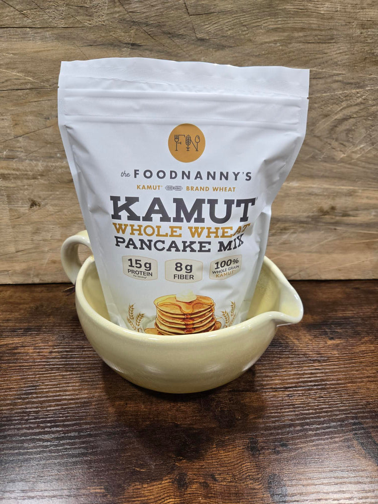Bundle, Whole Wheat Pancake Mix & Butter Batter Bowl