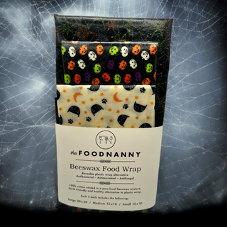 FN Beeswax Food Wrap (3-pack) Halloween Set 5