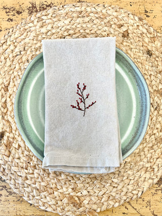 Napkin, Winterberry