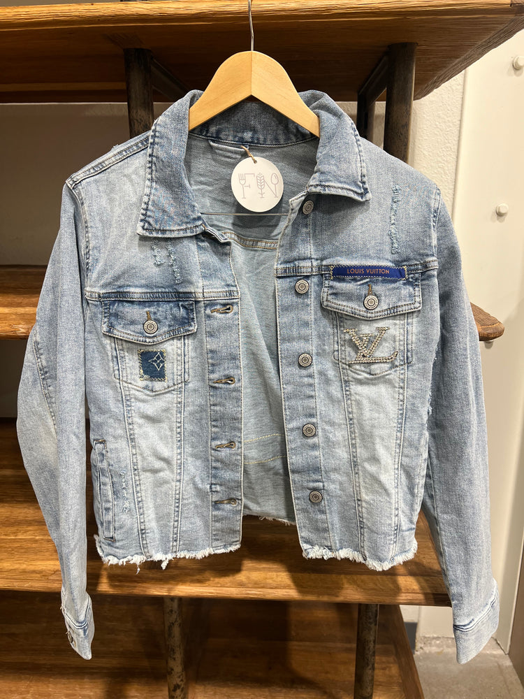 Jacket, Louis Vuitton (Small) Crystal Blue Star