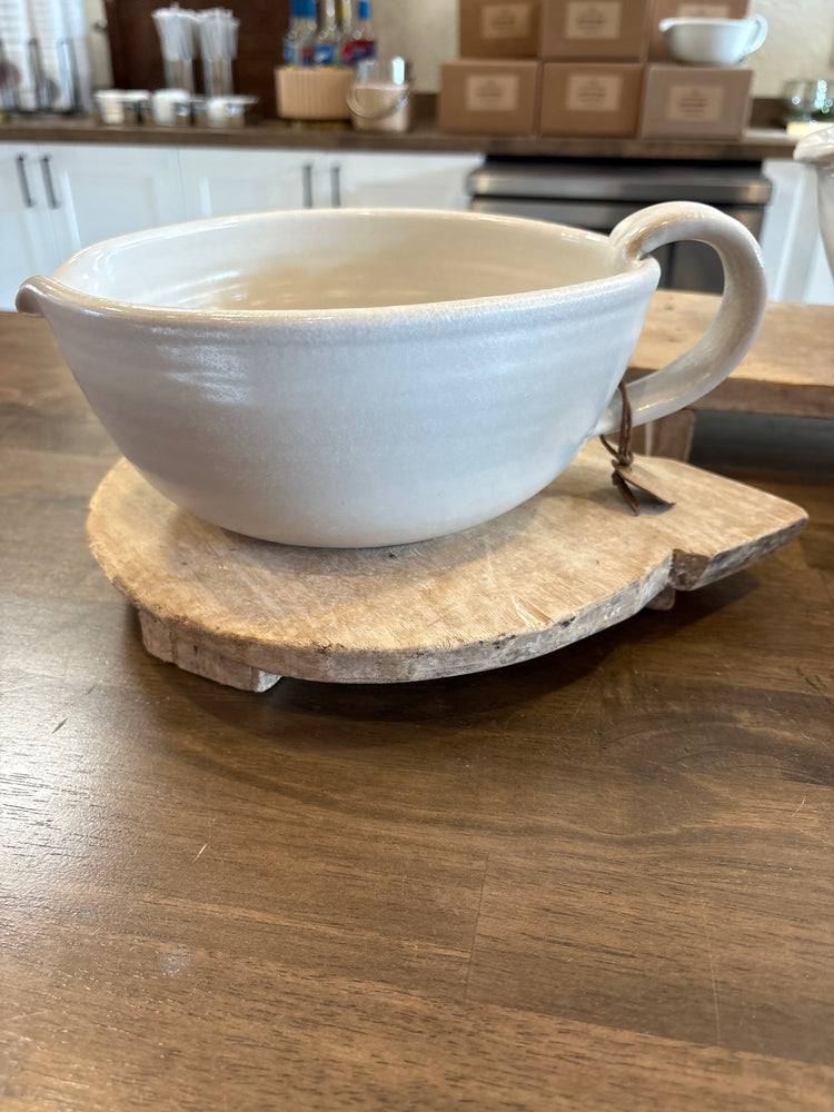 FN Batter Bowl, Rustic White