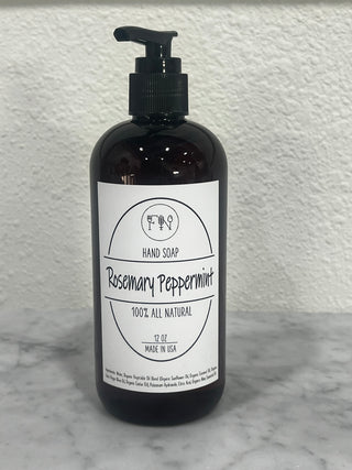 Hand Soap, Rosemary Peppermint
