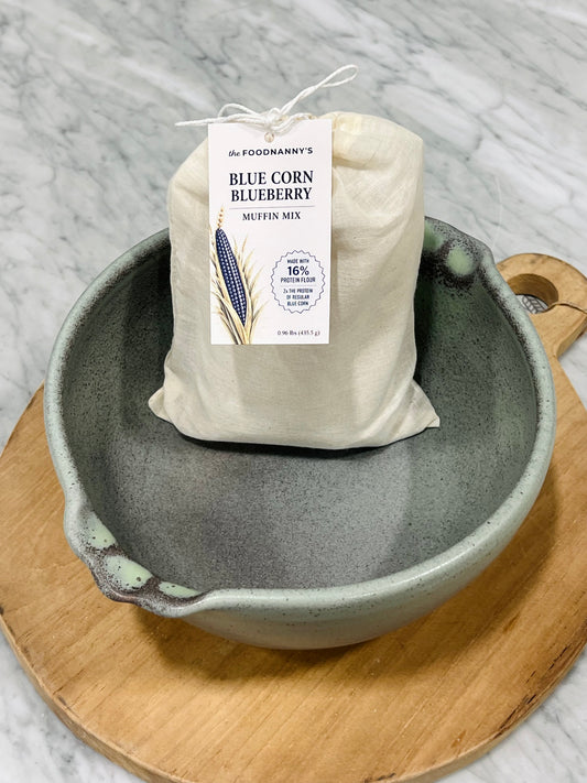 Kit, Kamut Blue Corn Muffin Rustic Green
