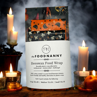 FN Beeswax Food Wrap (3-pack) Halloween Set 7