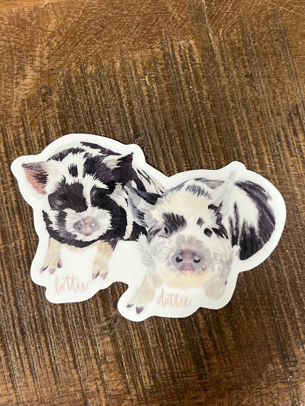 Sticker, Lottie & Dottie