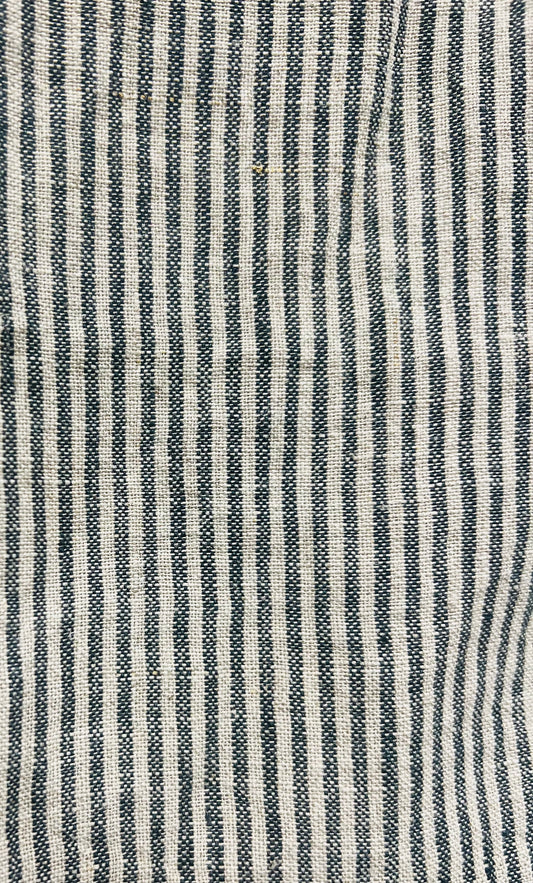 Towel, Linen Thin Black Stripe