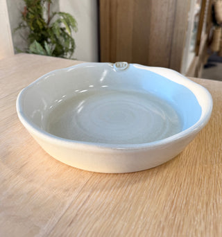 FN Pie Dish, Rustic White