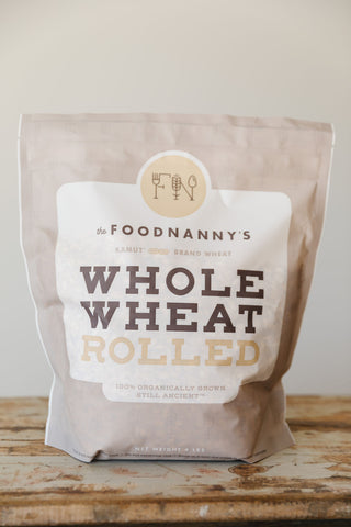 Kamut Whole Wheat Rolled 4 lb bag