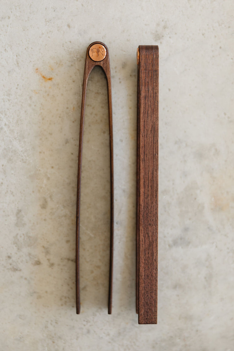 FN Toasty Tongs, Walnut