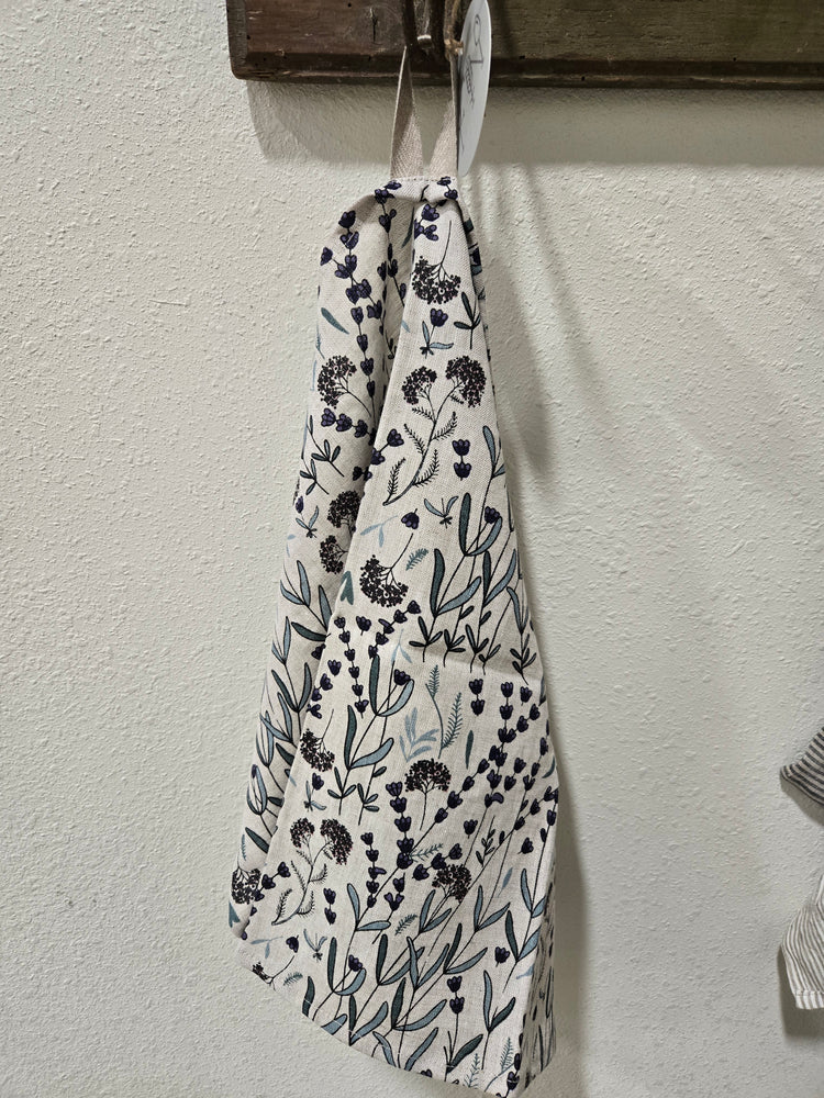 Towel, Linen Floral