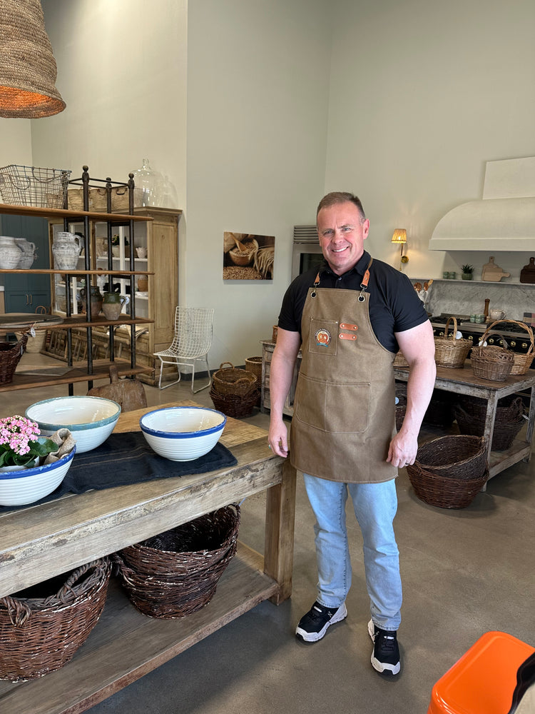 Apron, David's Pretzel's- Caramel