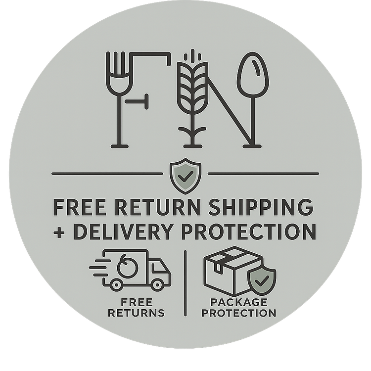 Free Return Shipping + Delivery Protection