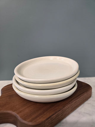 FN Mini Plate, Rustic White (4-Pack)