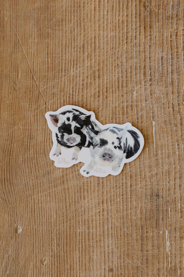 Sticker, Lottie & Dottie