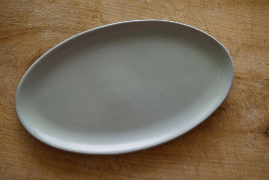 FN Platter, Oval Rustic Green
