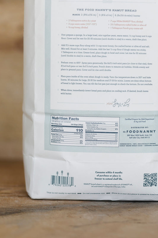 Kamut All-Purpose White Flour 10 lb bag