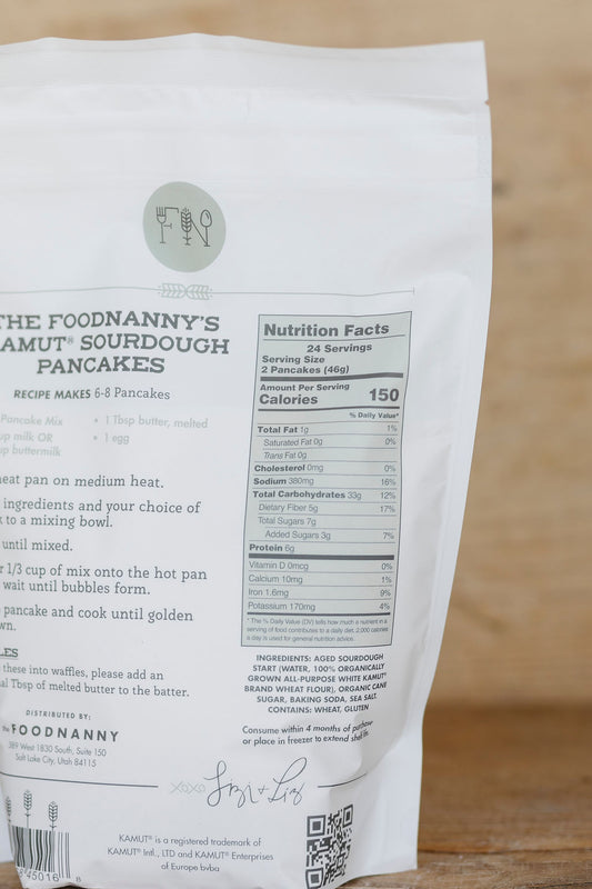 Kamut Pancake Mix, Sourdough