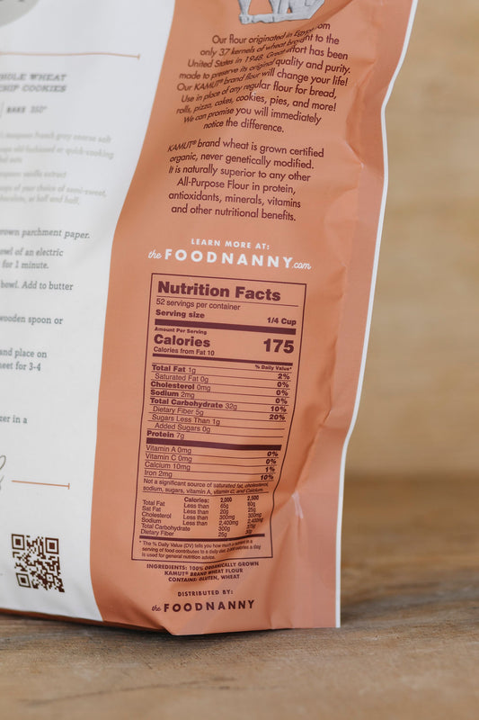 Kamut Whole Wheat Flour 5 lb bag