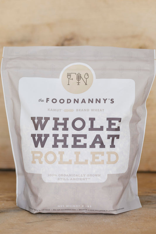 Kamut Whole Wheat Rolled 4 lb bag