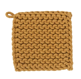 Pot Holder, Mustard
