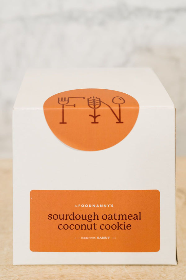 Kamut Cookie, 5-Pack Oatmeal Coconut Chocolate Chip Sourdough