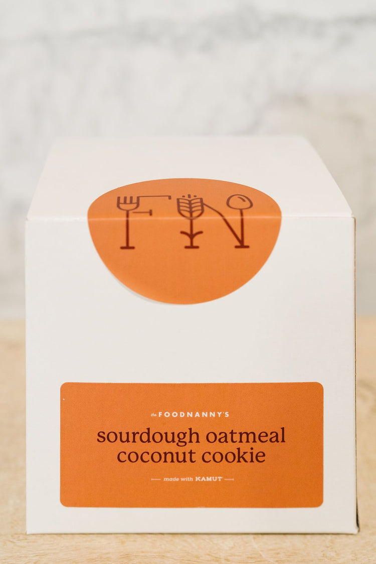 Kamut Cookie, 5-Pack Oatmeal Coconut Chocolate Chip Sourdough