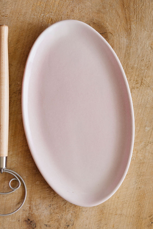 FN Platter, Oval Pink