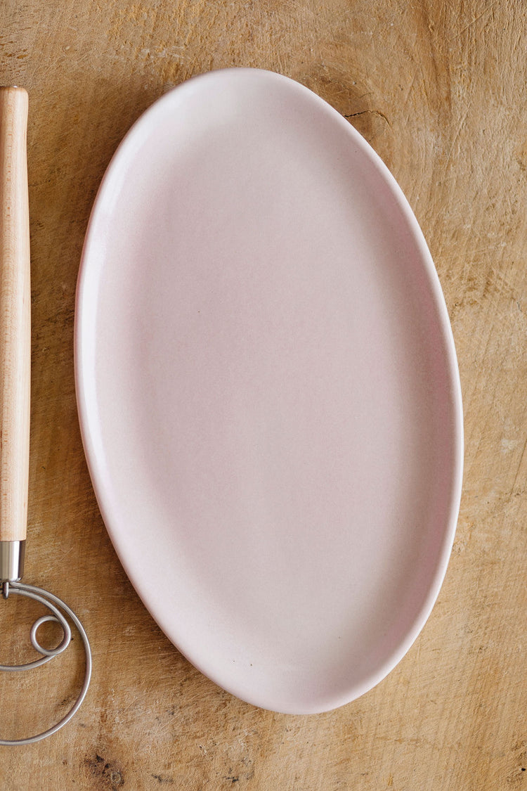 FN Platter, Oval Pink