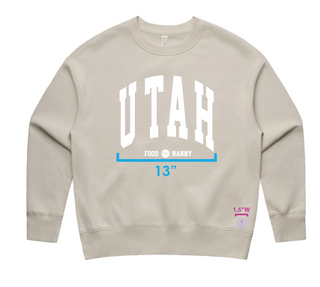 Crewneck, Utah Bone