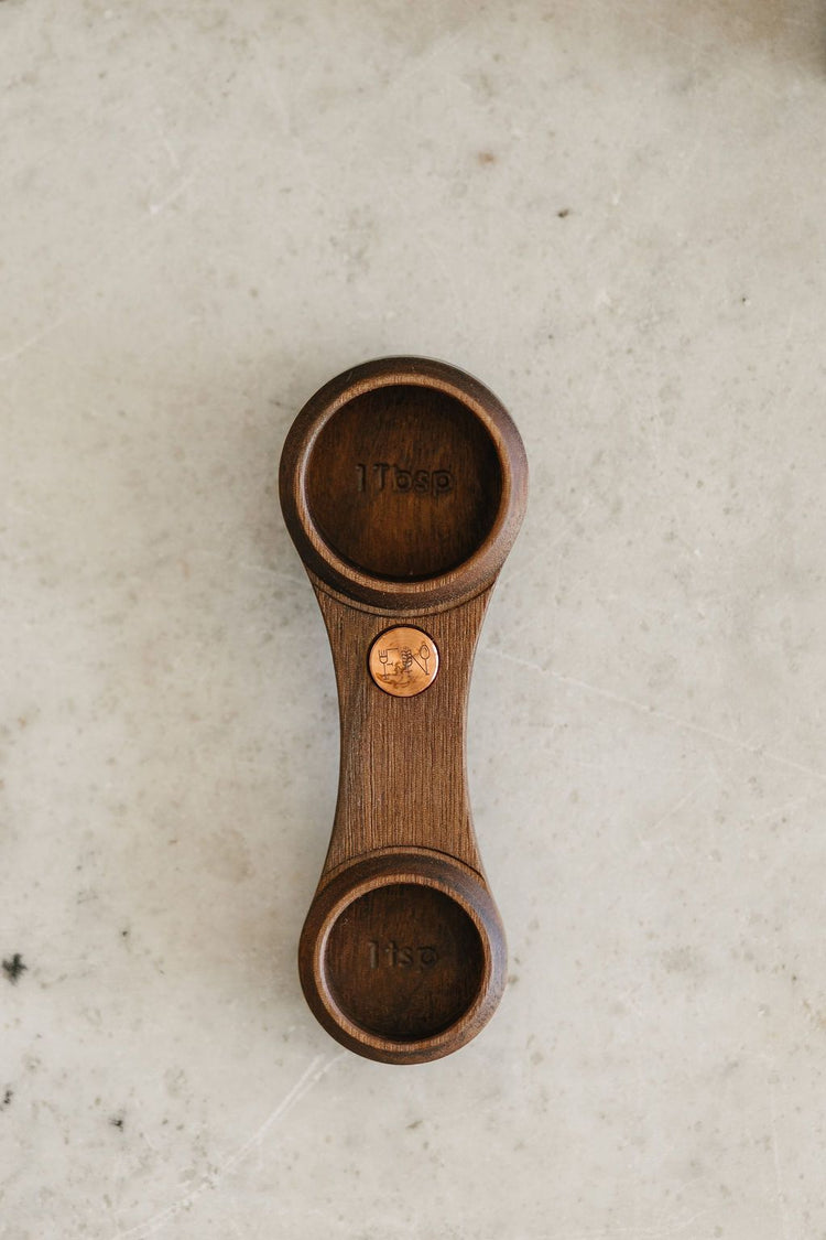 FN Measuring Spoon (4 in 1) Walnut, Copper