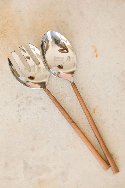 Salad Servers, Copper (2 piece)