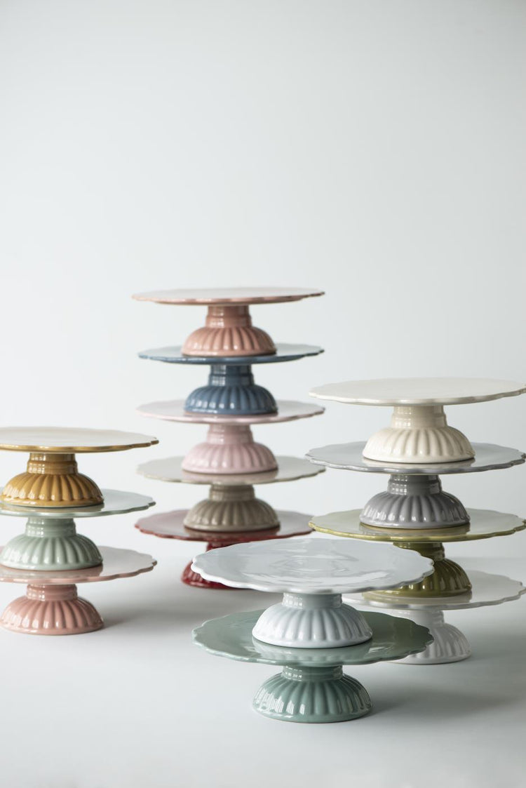 Cake Stand, Turquoise