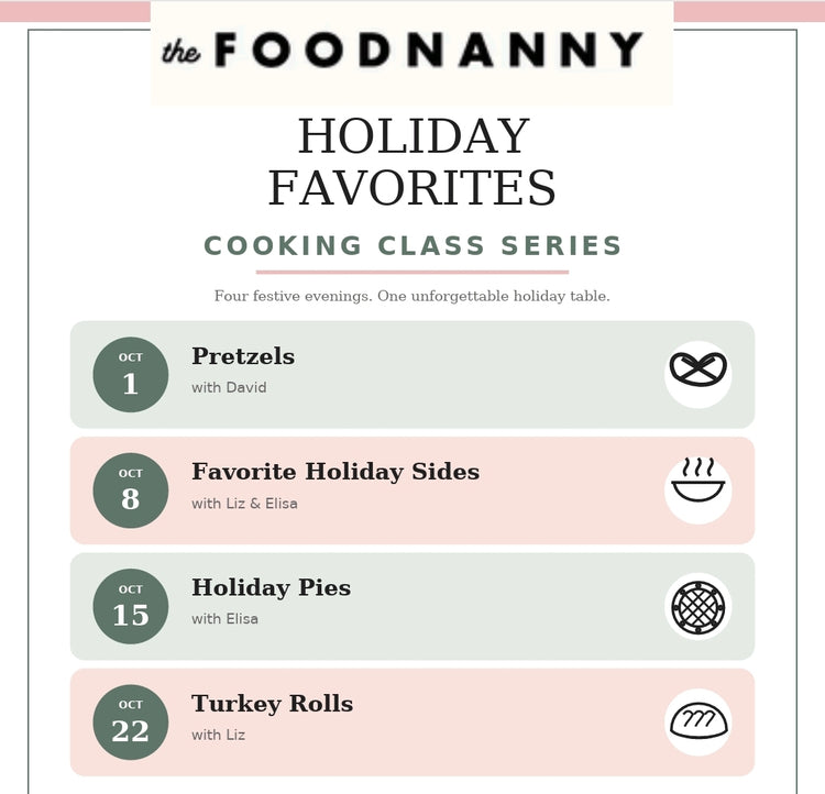 FN Cooking Class, Holiday Favorites Series, Favorite Holiday Sides