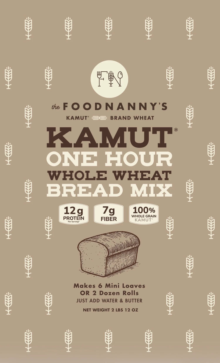 Kamut Whole Wheat Bread Mix, 1 Hour