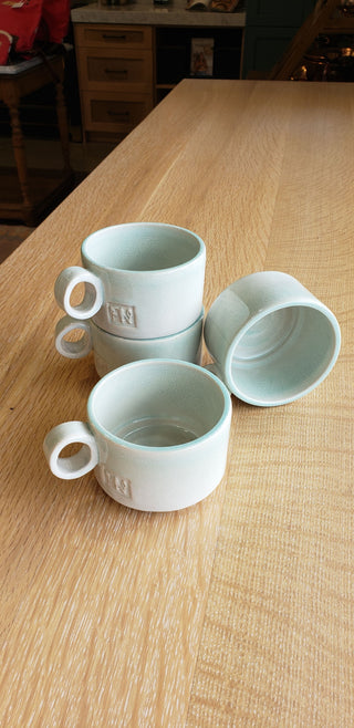 FN Tea Cup, Turquoise (4-Pack)
