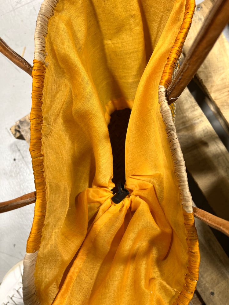 Basket Raribok Mango Yellow